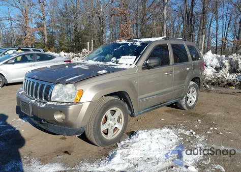 2005 Jeep Grand Cherokee Limited from USA, damaged, VIN 1J4HR58N05C631160